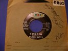 Beach Boys 45 RPM, Candix 301 promo 1961 signed by Mike Love, RARE