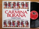 ASD 3117 Orff Carmina Burana Andre Previn 1975 NM/EX Quad Stereo EMI + insert