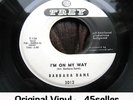 ? BARBARA DANE promo 'I'm On My Way' V. RARE  ORIGINAL northern soul 45