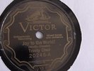 Trinity Choir - 78rpm single 10-inch – Victor V.E. #20246 Joy To The World