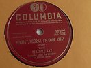 Beatrice Kay - 78rpm single 10-inch – Columbia #37922... I'm Going Awa ...