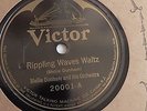 Mellie Dunham - 78rpm single 10-inch – Victor V.E. #20001 Rippling Waves Waltz