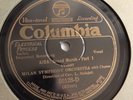 Milan Symphony Orchestra - 78rpm single 12-inch – Columbia #50128-D