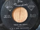 E.J. AND THE ECHOES northern soul 45 Treat Me Right / One Of These   Diamond Jim