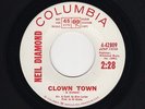 '63 Teen R&R NEIL DIAMOND Clown Town/At Night COLUMBIA M- DJ HEAR BOTH
