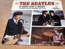 THE-BEATLES A Hard Day's Night Original 45rpm Capital #5222 w/Cover