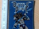 RARE WOVEN BATTLE BEAST PATCH BLACK SABBATH IRON MAIDEN JUDAS PRIEST METALLICA