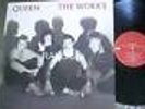 QUEEN THE WORKS  RARE LP EMI ITALIANA PROMO MINT INNER  SLEEVE PROMO HOLES RARE