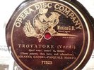 1914 Johanna Gadski Pasquale Amato Il Trovatore Qual Voce  Come   tu donna 78