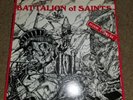 RARE Battalion of Saints Second Coming WITH Poster Hardcore Punk Metal NM