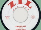 TOMMY BELL Swamp Gal / Midnight Dreams 45rpm Zil 1959 classic rockabilly