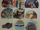 Wasp Iron Maiden Metallica Aerosmith Rare Metal uncut shaped picture discs