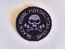 BLACK REBEL MOTORCYCLE CLUB Patch Skull ‘n Pistons  RARE++