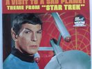 Mod Sci Fi 45 LEONARD NIMOY A Visit To A Sad Planet DOT picture sleeve HEAR
