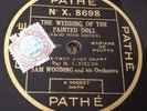 EUROJAZZ - SAM WOODING ORCHESTRA - Wedding of the painted doll - 78 RPM Pathe