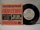 45rpm THE SENSATIONS You Made A Fool Of Me w/pic sleeve Orig 1964 Funk/Soul NM