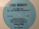 TOMMY WADE, ARNIE LAWRENCE Live JUST OUTSIDE OF DesMoines SEALED Style Records