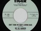 Northern Soul 45 - Dee Dee Warwick - Don't Think Baby's Coming Back - Tiger VG+