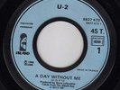 U2 A DAY WITHOUT ME / I WILL FOLLOW FRENCH 45 PROMO 7