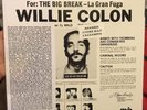 Willie Colon Wanted By The FBI/The Big Break LP NEW RSD Record Store Day 2018