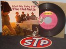 DEL-VETTS 1966 CHICAGO GARAGE 45 W/PS I CALL MY BABY STP + DECAL VG+/NM NM