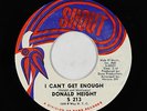 Northern Soul 45 - Donald Height - I Can't Get Enough - Shout - VG++ mp3