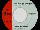 Northern/Sweet Soul 45 - Robby Lawson - Burning Sensation - Kyser - rare OG
