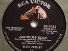 VERY RARE Elvis Presley 78 RPM - Jailhouse Rock - Treat Me Nice - RCA - NICE