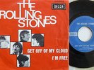 45 the rolling stones get off of my cloud / i'm free belgian belgium decca