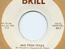 JIM ROBINSON Buddy Holly Man From Texas 1957 Brill 45 Norman Petty Studios