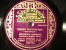 78rpm BRONISLAW HUBERMAN (Violin) plays CARMEN FANTASY - German Brunswick