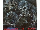 Sadus Swallowed In Black LP 1st Press  Roadracer Dark Angel Morbid Saint Kreator
