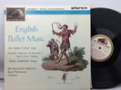 ASD 443 WG ENGLISH BALLET MUSIC SARGENT GC W/G VINYL LP CLASSICAL RECORD