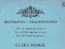 PHILIPS - HASKIL / GRUMIAUX - BEETHOVEN SON. FOR VIOLIN & PIANO COMPL. 4LP - NM