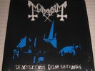 MAYHEM 'DE MYSTERIIS DOM SATHANAS' VINYL LP RSD 2012 LTD 1BURZUM DARKTHRONE