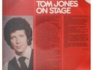 Tom Jones LP Vinile On stage / K-tel ?SKI 5049 Serie K-tel Document Sigillato