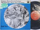 SUK TRIO BRAHMS & MENDELSSOHN PIANO TRIOS SUPRAPHON ED.1 STEREO SUA ST 50815 NM