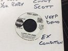 Cindy Scott I Love You Baby Veep White Demo RARE ORIGINAL