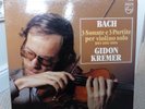 Gidon KREMER violin * BACH solo sonatas and partitas * PHILIPS 3 LP stereo box