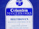 305g4.  Lener String Qt. - Quartet in C# Minor (Beethoven) - Col. Royal Blue 175