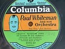 PAUL WHITEMAN BING CROSBY movie songs COLUMBIA 1845-D E+ cond. 78