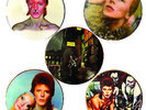 DAVID BOWIE 1984 5 RARE LP PICTURE DISCS FULL SET-LTD EDITION NUMBERED, NR MINT