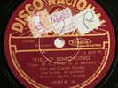 78 RPM - CARLOS GARDEL - DISCO NACIONAL ODEON 18816 - VIEJO SMOKING - TANGO