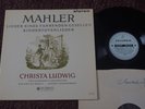 Christa Ludwig: Mahler - Lieder Eines... (B/S Columbia SAX 2550 UK LP) EX Audio
