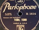 RARE & WONDERFUL KANUI & LULA Oua, Oua/Tomi, Tomi PARLOPHONE 78rpm
