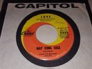 NAT KING COLE - RARE 45 Sung In German: Love/ Mutterlein Capitol 5332