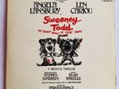 Sweeney Todd  Angela Lansbury 2LP Set CBL2-3379 The Demon Barber Of Fleet Street