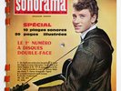 JOHNNY HALLYDAY chante france french sonorama Octobre 1961 n°34 flexi disque 7