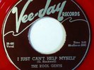 KOOL GENTS 45 I Just Can't Help Myself/You Know VEE-JAY doo wop NM repro kz305