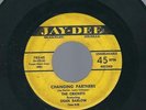 DEAN BARLOW & CRICKETS-CHANGING PARTNERS-JAY-DEE 45 # 785 EX VOCAL GROUP DOO-WOP